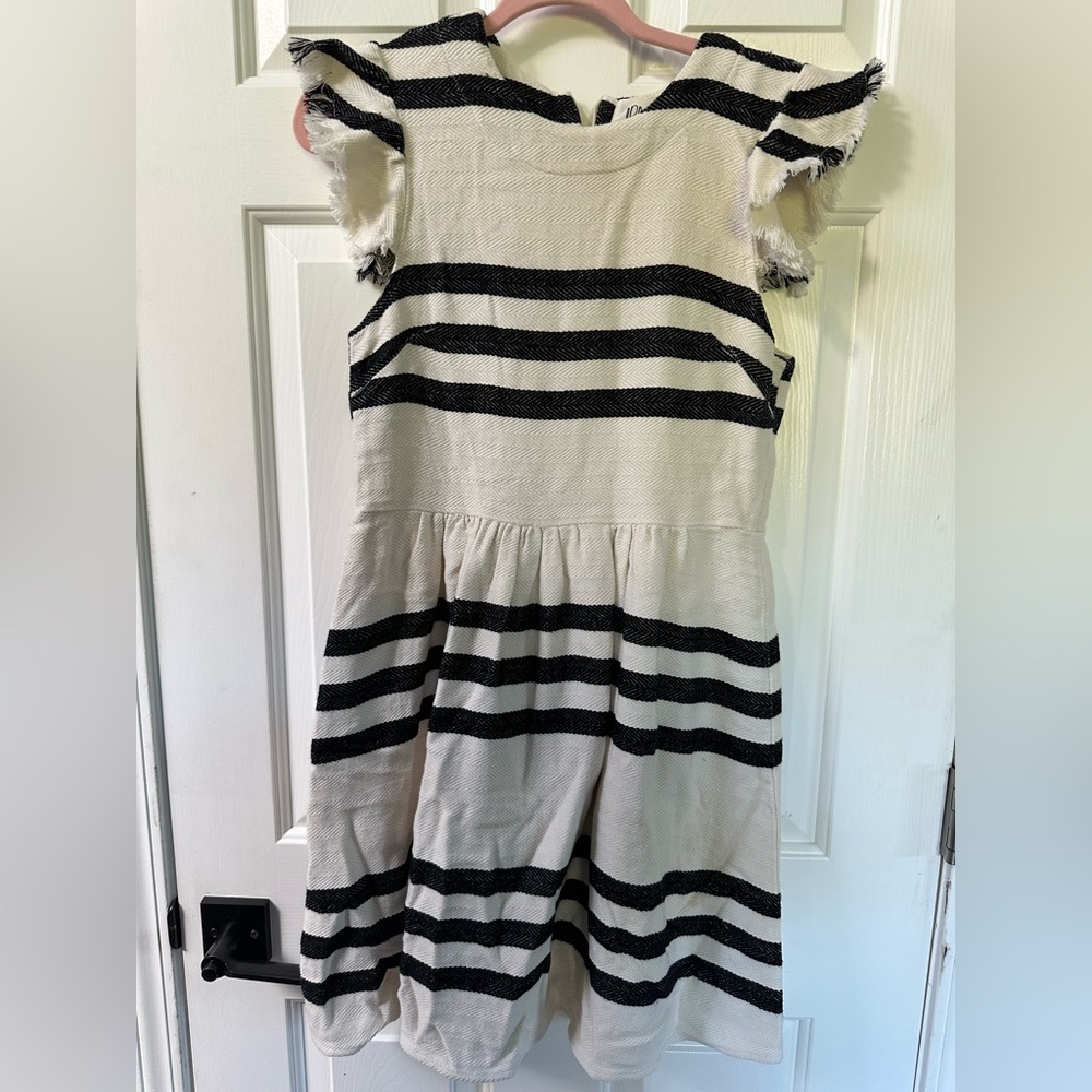 dRA by Anthropologie Cotton Blend Sundress with Flutter Cap Sleeves